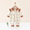 Roupas de Bebê, Macacões para Primavera e Outono, Macacões 100% Algodão Classe A para Recém-Nascidos, Roupas de Passeio para Bebê, Pijamas de Manga Longa