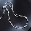 Colar Redondo de Contas Minimalista de Alta Qualidade Elegante para Mulheres Design de Nicho Exquisito Corrente de Clavícula Fashionable Estilo Cool de Luxo Leve