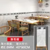 Adesivo de Parede Mármore Azulejo Imitação Rodapé Autoadesivo Papel de Parede Borda de Parede Sala de Estar Decoração de Lambril Adesivo Impermeável Banheiro