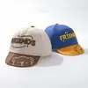 Boné de Baseball Infantil para Primavera e Verão com Estampa de Urso, Aba Macia, para Meninos e Meninas, Boné de Baseball Bordado com Desenho Animado Fofo, Proteção Solar