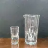 Venta al por mayor en stock Vaso de Cristal Starburst, Dispensador de Vino de Cristal Starburst de Lujo Ligero, Vaso para Licores de Alto Valor Estético