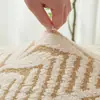 2025 Nueva Funda de Silla Jacquard de Felpa Transfronteriza Funda de Silla de Comedor de Alta Elasticidad Funda de Silla Gruesa de Una Pieza