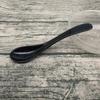Cucharas de melamina pulida mayoristas cuchara negra cuchara china para beber sopa vajilla de plástico imitación porcelana cuchara para restaurante de comida rápida