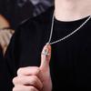Colgante de diamantes cruzados Anhe popular transfronterizo de hip hop europeo y americano, joyería de moda para hombres y mujeres, venta al por mayor de fábrica