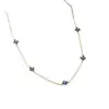Collar Personalizado de Trébol de Cuatro Hojas de Amazon, Cadena para Clavícula de Trébol de la Suerte, Serie Bosque, Joyería Femenina Fresca y de Moda
