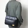 Bolsa Transversal Masculina de Ombro Bolsa de Negócios Bolsa de Couro Plana Casual para iPad Bolsa Satchel Multifuncional à Prova d'Água Masculina Tendência 6379
