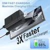 Adaptador Carregador Samsung 25W Especificação EUA USB-C Super Fast Charging PD para Samsung Galaxy Série S