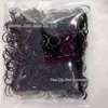 Elásticos Coloridos Descartáveis para Cabelo Infantis Transfronteiriços, Prendedores de Cabelo Embalados em Bolsa de TPU Que Não Danificam o Cabelo, Acessórios de Cabelo