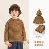 Kaka Panda Sudadera con Capucha de Felpa para Niños Camiseta de Manga Larga Base para Niños Ropa de Invierno para Niñas Ropa Base para Bebé