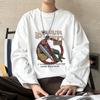 Camiseta de manga larga para hombre 2024 Primavera y Otoño Nueva Llegada Estampada Moderna Marca Niños Holgada Cuello Redondo Camiseta Interior Camiseta Base para Hombre