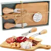 Tabla de cortar para el hogar Cocina Decoración para fiestas navideñas Exhibición de alimentos Juego de tablas de cortar de madera de Navidad Tabla para postres y quesos