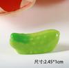 Serie de verduras en miniatura simulación comida juego diy pegamento crema funda para teléfono móvil llavero accesorios para el cabello material resina accesorios