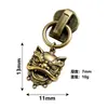 Puxador de Zíper para Torneira de Metal Yuheng #3 #5 Puxador Formato Dança do Leão Aba Puxadora Personalizada com LOGO #5