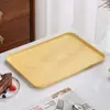 Grano de Roble Imitación Hogar Sala de Estar Bandeja para Frutas Rectangular Bandeja para Bocadillos Bandeja para Frutas Bandeja para Ensalada Hotel Bandeja para Juego de Té