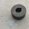 Máquina de empaque semiautomática/totalmente automática de doble motor con rodillo de presión de alimentación y retorno de rueda de goma roja de 39.5/41/60/80 mm