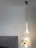 Luminária Pendente Nova de Design Moderno e Sofisticado, com Cabo Ultralongo, para Quarto de Casal, Cabeceira, Pendente Pequeno