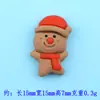 Serie Navideña Nueva Transfronteriza Accesorios de Resina Papá Noel DIY Funda para Teléfono Móvil Pasador Imán para Refrigerador Decoración