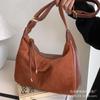 Bolsa Retro Escarchada Bolso Tote para Mujer Gran Capacidad Bolso Cruzado Otoño e Invierno Nuevo 2026 Bolso Casual para el Trabajo y los Viajes