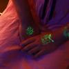 Ricklon Suministro Transfronterizo Luminoso Tatuajes Marinos Pegatinas Niños Sirena Dibujos Animados Pegatinas de Tatuajes Venta al por Mayor