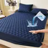 Funda de colchón europea y americana de talla internacional, alta elasticidad, protector de colchón impermeable, protector de colchón acolchado resistente a la suciedad, tamaño Queen