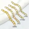 Cadena de Extensión para Collar de Metal, Cadena de Cola de Extensión que Conserva el Color, Cadena de Ajuste para Alargar Pulseras y Collares, Materiales de Accesorios para Joyería DIY