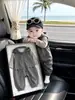 Enterizo para Bebé para Otoño, Lindo y Adorable Mono con Capucha de Pequeño Diablo para Bebés Niños, Conjunto de Dos Piezas para Bebés Pequeños