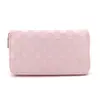 Bolso de mano Lingge con cremallera larga para mujer, bolso para teléfono móvil, tarjetero, tarjetero multifuncional para hombre
