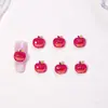 Serie de frutas de dibujos animados accesorios para decoración de uñas resina DIY piezas pequeñas sandía cereza fresa pendientes pasador accesorios de decoración