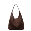 Bolso Tote de Leopardo Moderno y Elegante para Mujer Otoño Temprano 2025 Gran Capacidad de Moda Versátil Bolso de Hombro/Axila de Gama Alta