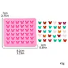 Vários laços Fondant chocolate diy cozimento caseiro bolo decoração acessórios argila epóxi silicone molde