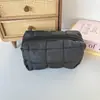 Nova Necessaire de Algodão Acolchoada Estampada, Grande Capacidade, Bolsa de Mão Portátil, Necessaire de Viagem, Bolsa de Armazenamento Multifuncional