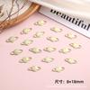 Joias de Nail Art Transfronteiriças Anel Planeta Saturno Globo Brilhante Metal Unhas Usáveis Joias de Unha Acessórios de Nail Art Atacado