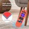 Adequado para controle remoto Roku 280, capa protetora de silicone com design oco, espessada, anti-queda, antiderrapante, luminosa e colorida