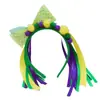 Adornos de Carnaval Europeos y Americanos de Fábrica Diademas de Carnaval Regalos para Fiestas de Carnaval Adornos Amarillos Verdes Púrpuras