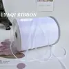 Yaqi Cinta de Gasa de Nieve de 3-4 mm Cinta Translúcida Marcador de Libros Cinta de Satén Etiqueta para Regalo al por Mayor Rollo Extra Grande de 910 m de Largo
