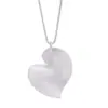 Nueva cadena para suéter Amazon para moda europea y americana, corazón irregular, forma geométrica, metal, versátil, collar largo