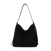 Bolsa Tote de Ombro Único Grande Capacidade Suede Pelúcia Textura de Alta Qualidade Estilo Retro Moda 2026 Nova para Trabalho