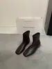 Estilo minimalista, botines negros elegantes con punta cuadrada, botines Chelsea planos para mujer, botines ajustados