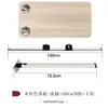 Accesorios para patas de mesa plegable para RV soporte de mesa modificado para remolque colgante para interior de coche aleación de aluminio desmontable patas de mesa de almacenamiento