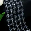 Contas Octogonais de Acrílico 14mm, Contas para Cortina de Cristal Sintético, Pingente de Iluminação para Cortina de Porta de Decoração de Casa, Cortina de Contas DIY