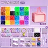 Kit DIY de fusão de beads Perler, conjunto completo de beads Perler de 5MM, brinquedo de quebra-cabeça educativo