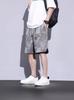 Shorts Masculinos Verão Casual Camuflagem Shorts Masculinos Estilo Americano Calças de Trabalho Roupa Confortável Calças Jovens da Moda