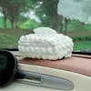 Caixa de Lenço Personalizada de Fábrica para Carro Caixa de Apoio de Braço de Carro Porta-Lenço Retrátil do Para-sol do Carro Caixa de Lenço Fofa para Carro