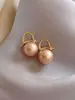 Pendientes de Perla Sencillos de Ma Fanshu de la Gala del Festival de Primavera, Pendientes Coreanos de Dongdaemun, Clips y Pendientes Retro Sencillos de Estilo Francés