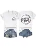 T-Shirt de Verão com Estampa na Frente e nas Costas, Decote V, Manga Curta, Tamanho Extra Grande 100kg Plus-Size, Design Inspirado, Top Casual Soltinho