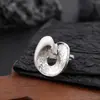 2026 Nuevo Suministro Especial Transfronterizo Europeo y Americano Anillo Ajustable Circular de Alta Gama Moderno de Moda Sensación de Alta Gama Anillo Exquisito
