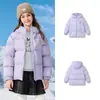Ropa Infantil Balabala Chaqueta de Plumas para Niños Niñas 2025 Invierno Cálida Tres Pruebas Gruesa Cómoda Parte Superior