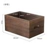 Caja de Almacenamiento de Madera Maciza Caja de Almacenamiento de Madera para Escritorio Caja de Almacenamiento para Artículos Varios Oficina Caja de Almacenamiento para Material de Oficina Estante de Almacenamiento para Cosméticos Cesta de Almacenamiento