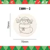 Navidad Hecho a Mano Pintura Pop-Up 3D Transfronterizo Infantil DIY Pintura Pulpa de Madera Espuma Pintura Creativa Textura Esponja Comprimida Pintura