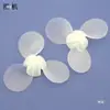 Hélices de Ventilador Suave de Três Lâminas 73mm Hélice DIY Tecnologia Pequeno Projeto Furo de 2mm Motor de Brinquedo Acessórios para Ventilador Pequeno
